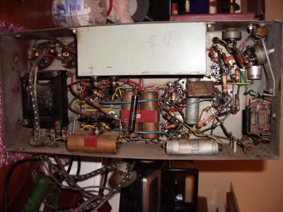 606 Radiogram Amplifier - underside